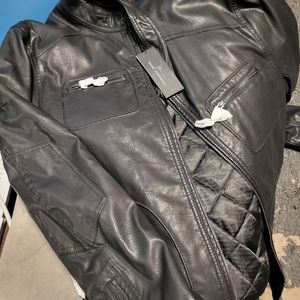 Men's leather jacket